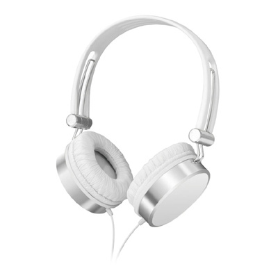 TSNカラフルヘッドホン／ホワイト : HEADPHONES / EARPHONES