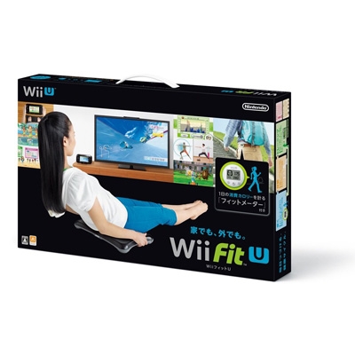 Amazon.co.jp: Wii Fit U バランスWiiボード (クロ) + フィット