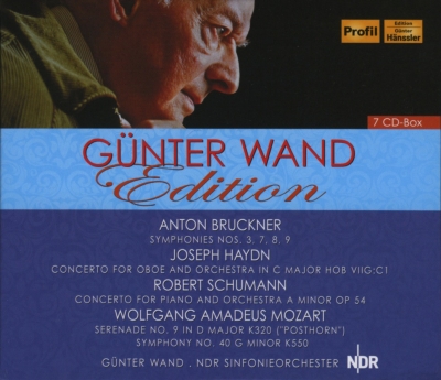 ブルックナー：交響曲第３、７、８、９番、他～ヴァント＆北ドイツ放送
