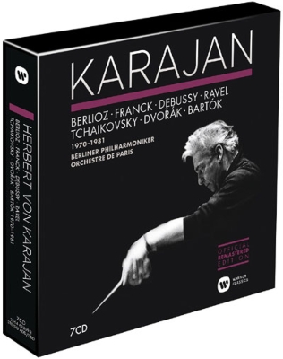 カラヤン・エディション／チャイコフスキー、ドヴォルザーク、フランク：交響曲集、ラヴェル、ドビュッシー、バルトーク管弦楽曲集、他（７ＣＤ） :  カラヤン、ヘルベルト・フォン（1908-1989） | HMVu0026BOOKS online - 2564633593