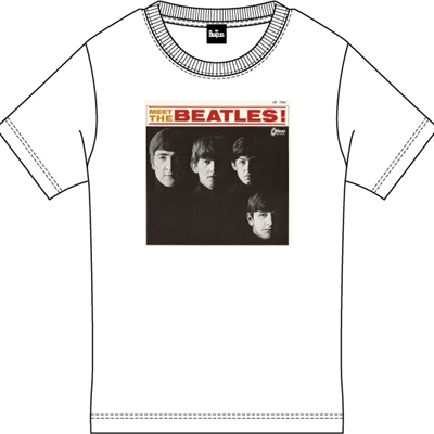 Meet The Beatles 日本盤50周年記念Tシャツ White 【L】 : The