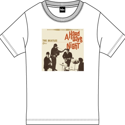 A Hard Day's Night 日本盤50周年記念Tシャツ White 【L】 : The