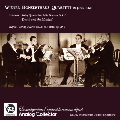 Schubert String Quartet No.14, Haydn String Quartet No.35 : Vienna  Konzerthaus Quartet (1960 Tokyo)