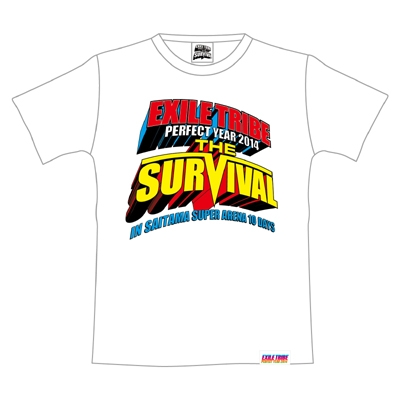 Tシャツ ホワイト【S】 /EXILE TRIBE THE SURVIVAL : EXILE TRIBE | HMV&BOOKS online -  LOP105123