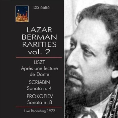 ベルマン ミラノ ライヴ１９７２ リスト ダンテを読んで プロコフィエフ ピアノ ソナタ第８番 他 Hmv Books Online Idis6686