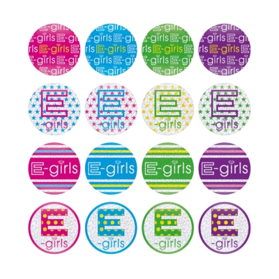 缶バッジ（16種）/ E-girls LIVE TOUR 2014 