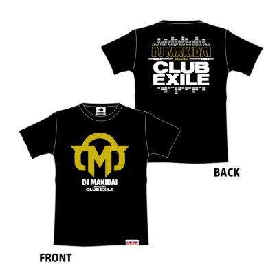 Club Exile Tシャツ黒 (M) : DJ MAKIDAI from EXILE | HMV&BOOKS 