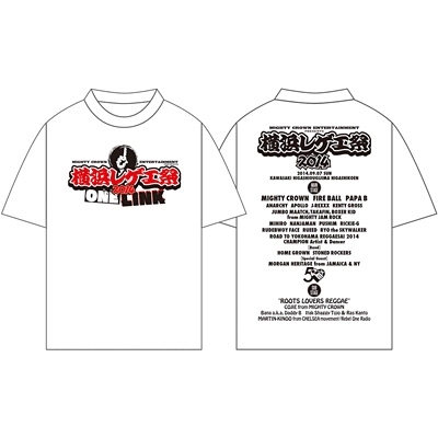 オフィシャルTシャツ【XL】 横浜レゲエ祭2014 2回目 | HMV&BOOKS ...