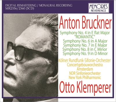 Symphonies Nos.4,6,7,8,9 : Klemperer / Cologne Radio Symphony