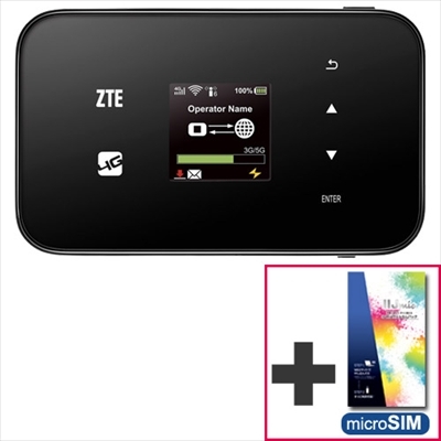 Zte Simフリー 4gwi Fiルーター Iijmio ウェルカムパック マイクロsim セット Mobile Router Sim Card Set Hmv Books Online Mf98n Imb019