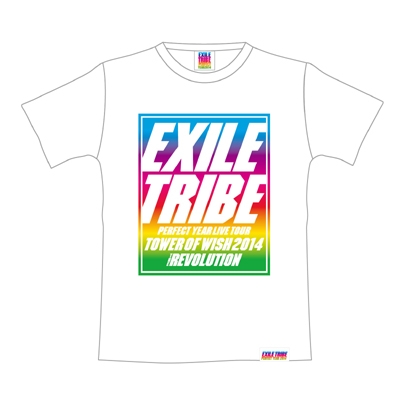 ツアーtシャツ ホワイト S Exile Tribe Perfect Year Live Tour Tower Of Wish 14 The Revolution Exile Tribe Hmv Books Online Exile41