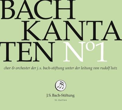 バッハ　カンタータ集　Vol 1〜5 Cantatas Vol.1 : R.Lutz / J.S.Bach Stiftung Orchestra & Choir