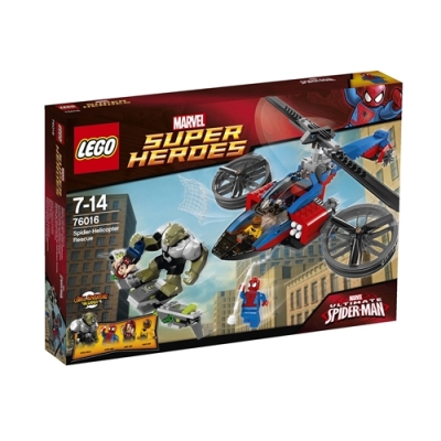 LEGO 76016 スパイダー・ヘリコプター・レスキュー | HMV&BOOKS online