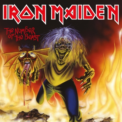 number of the beast 7インチシングルレコード iron maiden