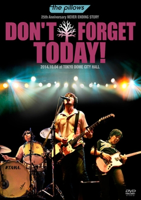 the pillows 25th Anniversary NEVER ENDING STORY ”DON'T FORGET TODAY!”  2014.10.04 at TOKYO DOME CITY HALL : the pillows | HMVu0026BOOKS online -  AVBD-92177