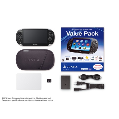 PlayStation Vita Value Pack 3G/Wi-Fiモデル（PCH-1000シリーズ 
