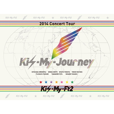 14concert Tour Kis My Journey 初回生産限定盤 Dvd Kis My Ft2 Hmv Books Online Avbd