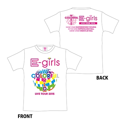 ホワイト L ツアーtシャツ E Girls E Girls Hmv Books Online Online Shopping Information Site Lp English Site ホワイト L ツアーtシャツ E Girls E Girls Hmv Books Online Online Shopping Information Site Lp English Site