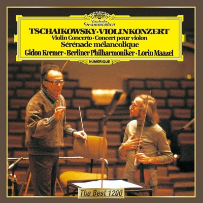 ヴァイオリン協奏曲、ゆううつなセレナード　クレーメル、マゼール＆ベルリン・フィル