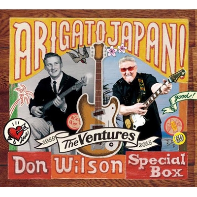 Arigato Japan! Don Wilson Special Box : The Ventures | HMV&BOOKS