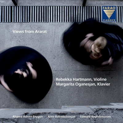 アララトからの眺め～アルメニアとトルコの作曲家によるヴァイオリン作品集』 レベッカ・ハルトマン、マルガリータ・オガネシアン | HMVu0026BOOKS  online - B108086