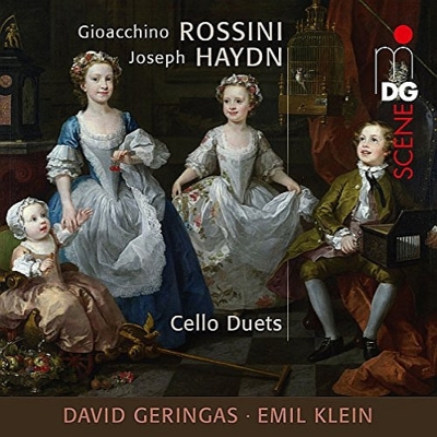 ハイドン：デュエット集、ロッシーニ：チェロのためのデュエット　ゲリンガス、クライン
