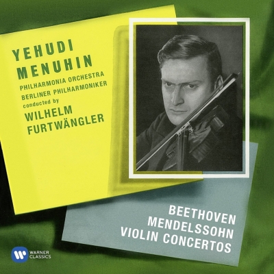 ★CD EMI ベートーヴェン&メンデルスゾーン:ヴァイオリン協奏曲 *ユーディ・メニューイン(Yehudi Menuhin).フルトヴェングラー