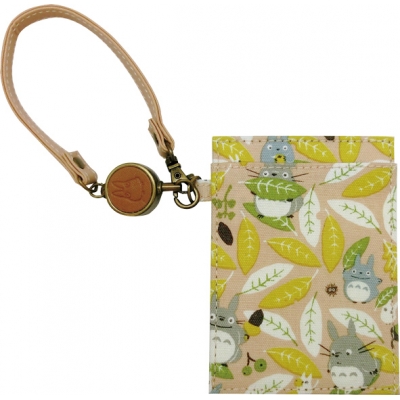 となりのトトロ アンサンブルテキスタイルシリーズ 葉っぱがいっぱい リール付パスケース スタジオジブリ Hmv Books Online Lp