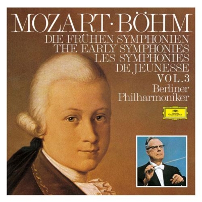 初期交響曲集第３集 ベーム＆ベルリン・フィル : モーツァルト（1756 ...