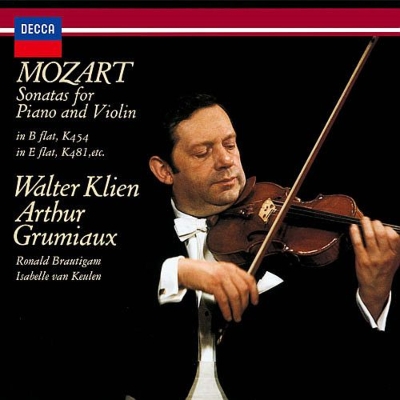 モーツァルト ヴァイオリン・ソナタ 4CD グリュミオー　クリーン　西独盤 ヴァイオリン・ソナタ集第4集 グリュミオー、クリーン、クーレン