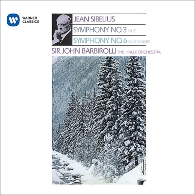 Symphonies Nos.3, 6 : Barbirolli / Halle Orchestra : Sibelius