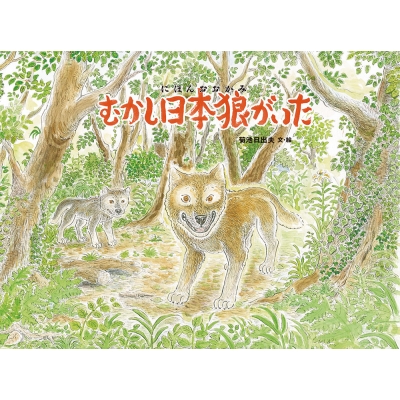 絹本掛軸「三日月に狼」秀月筆 時代桐箱 ニホンオオカミ むかし日本狼がいた 日本傑作絵本シリーズ : きくちひでお | HMV&BOOKS