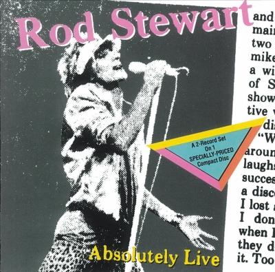 ボトムを作り続け40年 廃盤 ライブCD ・ Rod Stewart ／ Faces Live