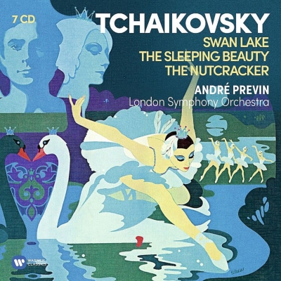 『白鳥の湖』『くるみ割り人形』『眠りの森の美女』全曲　アンドレ・プレヴィン&ロンドン交響楽団(7CD)
