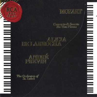 [CD/Audiophile]モーツァルト:2台のピアノのための協奏曲変ホ長調K.565他/N.&L.ヴラセンコ(p)&ロジェストヴェンスキー&ソ連文化省交響楽団