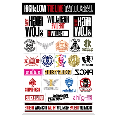 high&low シール HMV店舗在庫一覧] タトゥーシール : HiGH&LOW | HMV&BOOKS online