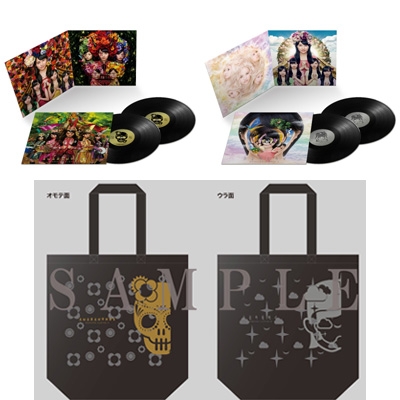 値下げ!ももクロ AMARANTHUS+白金の夜明け レコード トートバッグ付 AMARANTHUS / 白金の夜明け 【アナログ盤】《同時購入特典トートバッグ