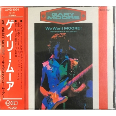 We Want Moore!・live!!gary・moore・ : Gary Moore | HMVu0026BOOKS online - 32VD1024