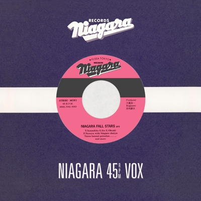 CDＮＩＡＧＡＲＡ　４５ＲＰＭ　ＶＯＸ　大滝詠一