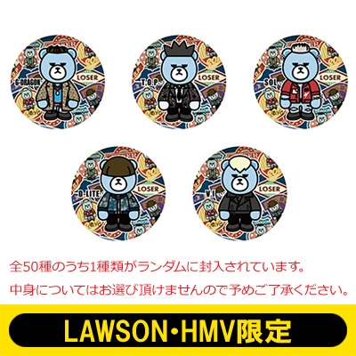 缶バッジ（全50種）【LAWSON・HMV限定】 / KRUNK×BIGBANG : BIGBANG 