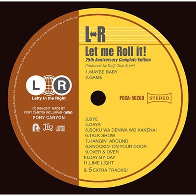 Let me Roll it! / L↔︎R 非売品 Let Me Roll It！ （UHQCD） : L⇔R | HMV&BOOKS online - PCCA
