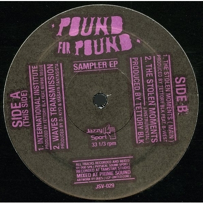 Pound For Pound SAMPLER EP (アナログレコード) | HMV&BOOKS online