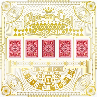 L'Arc～en～Ciel LIVE 2015 L'ArCASINO 【完全生産限定盤】(Blu-ray+ 