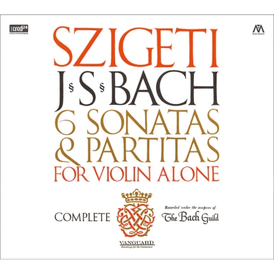 無伴奏ヴァイオリンのためのソナタとパルティータ 全曲 シゲティ(2XRCD