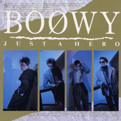 JUST A HERO 【限定盤】 : BOOWY | HMV&BOOKS online - UPCY-9683