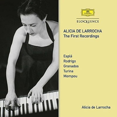アリシア・デ・ラローチャ　ファースト・レコーディングズ〜ロドリーゴ、グラナドス、トゥリーナ、モンポウ、他（1954, 55）（3CD）