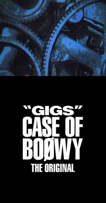 “GIGS” CASE OF BOφWY -THE ORIGINAL-【完全限定盤スペシャルボックス】 (4CD+Tシャツ+ステッカー)