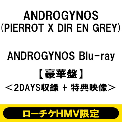 ANDROGYNOS 豪華盤　Blu-rayポップス/ロック(邦楽)