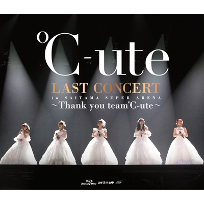 矢島舞美℃-ute ラストコンサート Thank you team℃-ute 初回限定盤