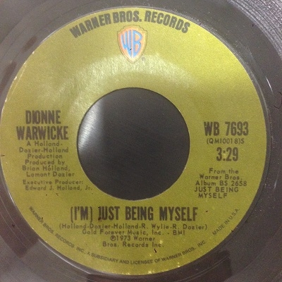 中古:盤質B】 (I'm)Just Being Myself : Dionne Warwick | HMV&BOOKS